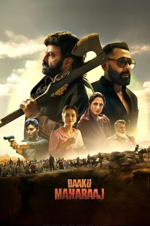 Daaku Maharaaj Hindi Dubbed Movie Poster (2025)